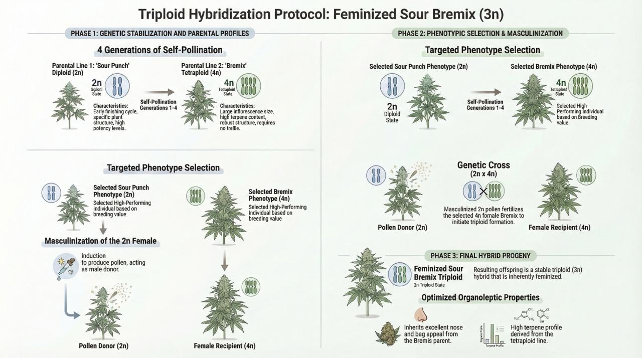 Sour Bremix Triploid Breeding Chart